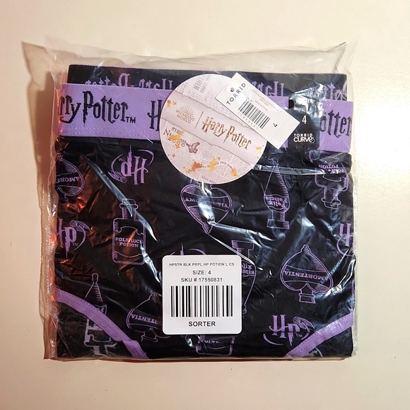 ❤️NWT VINTAGE TORRID HARRY POTTER HOGWARTS PANTY POTIONS HIPSTER -  PLUS SIZE - Picture 6 of 9